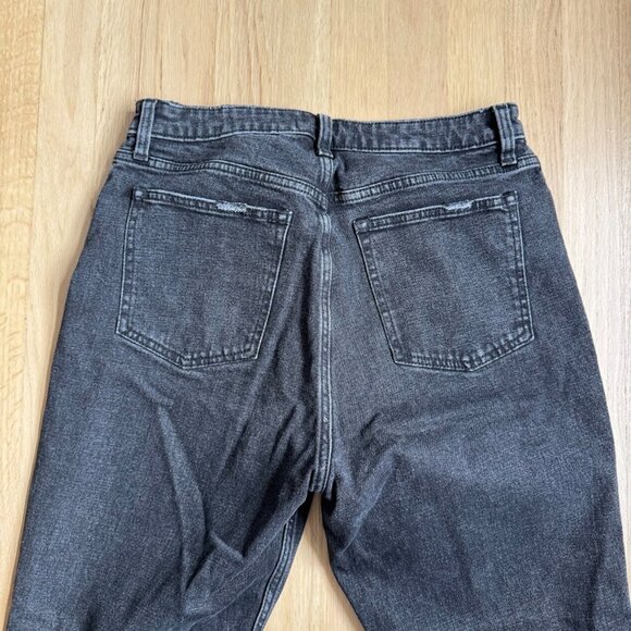 Abercrombie & Fitch Jeans High Rise Curve Love Black Size 30/10 - Picture 4 of 4